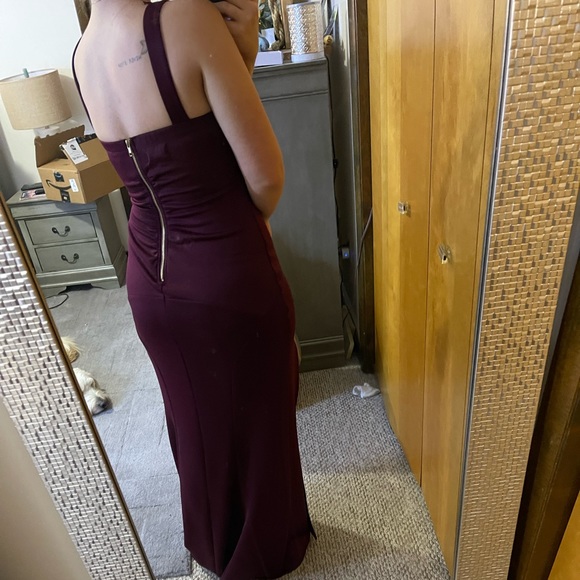 Plum / purple formal dress - Picture 3 of 3